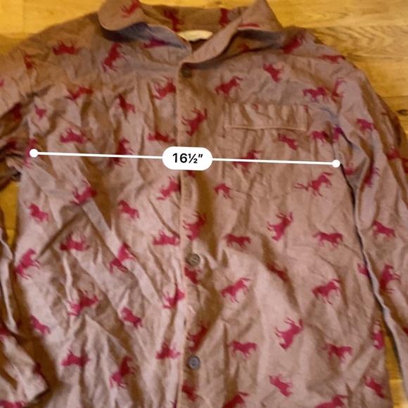 Men’s flannel horse themed pjs set - Picture 8 of 15